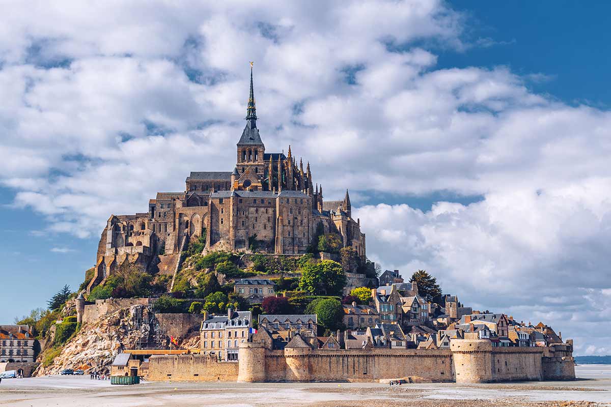 storia e l'architettura di Mont Saint-Michel