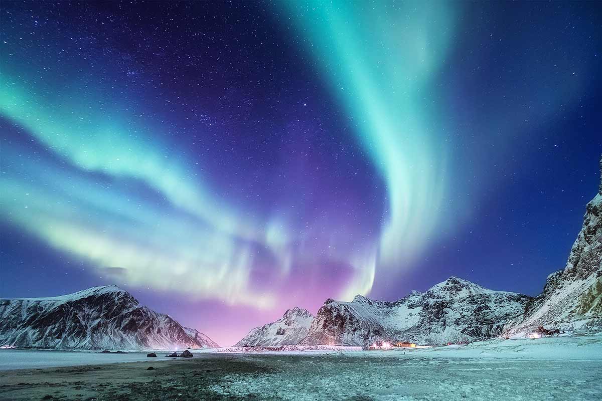 aurora boreale Norvegia