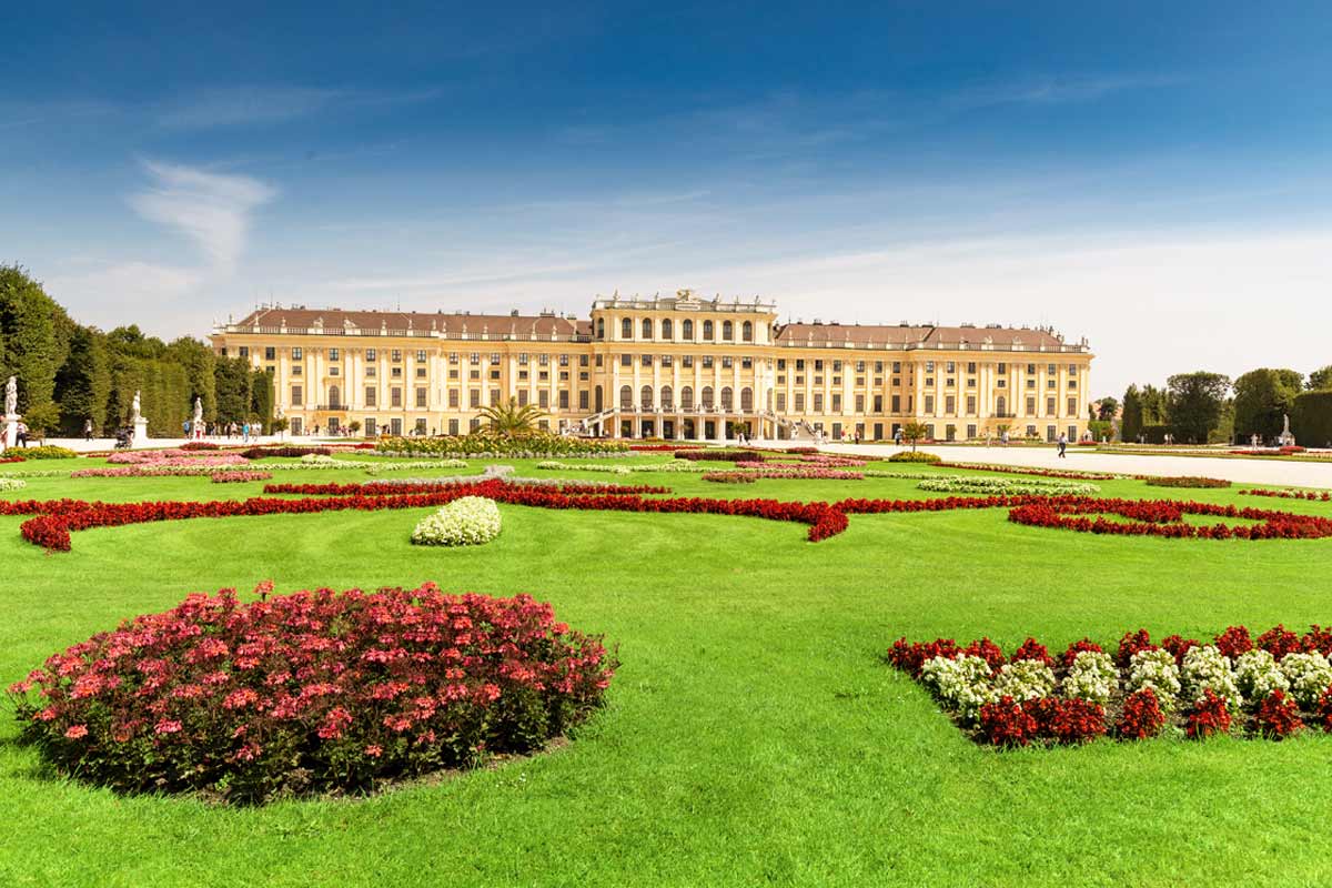 Explore Schönbrunn Palace and its charming gardens