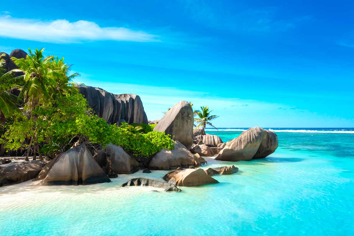 La Digue, Seychelles.