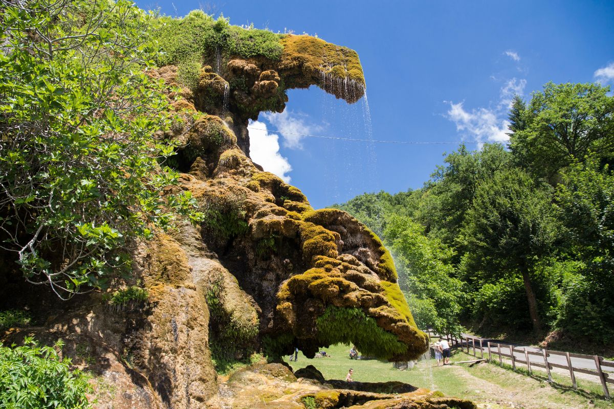 Grotte di Labante cascate