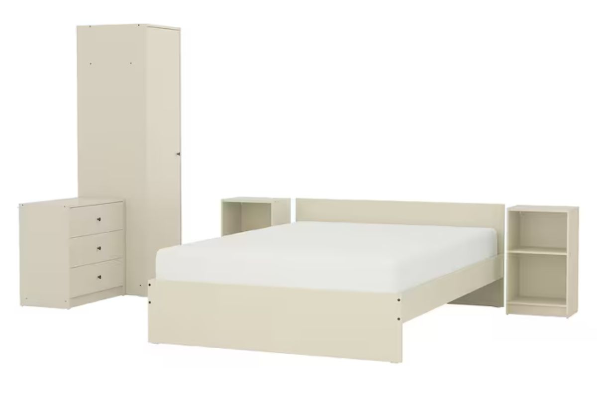 Set camera da letto 5 pezzi GURSKEN IKEA