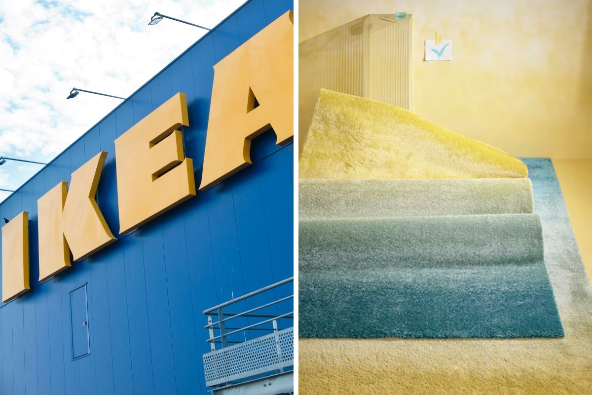 Il tappeto HOTELLRUM di IKEA