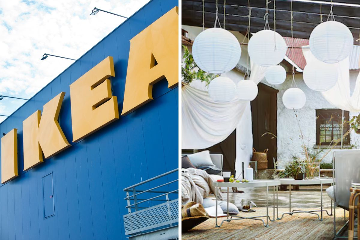 lampada SOLVINDEN a energia solare di Ikea