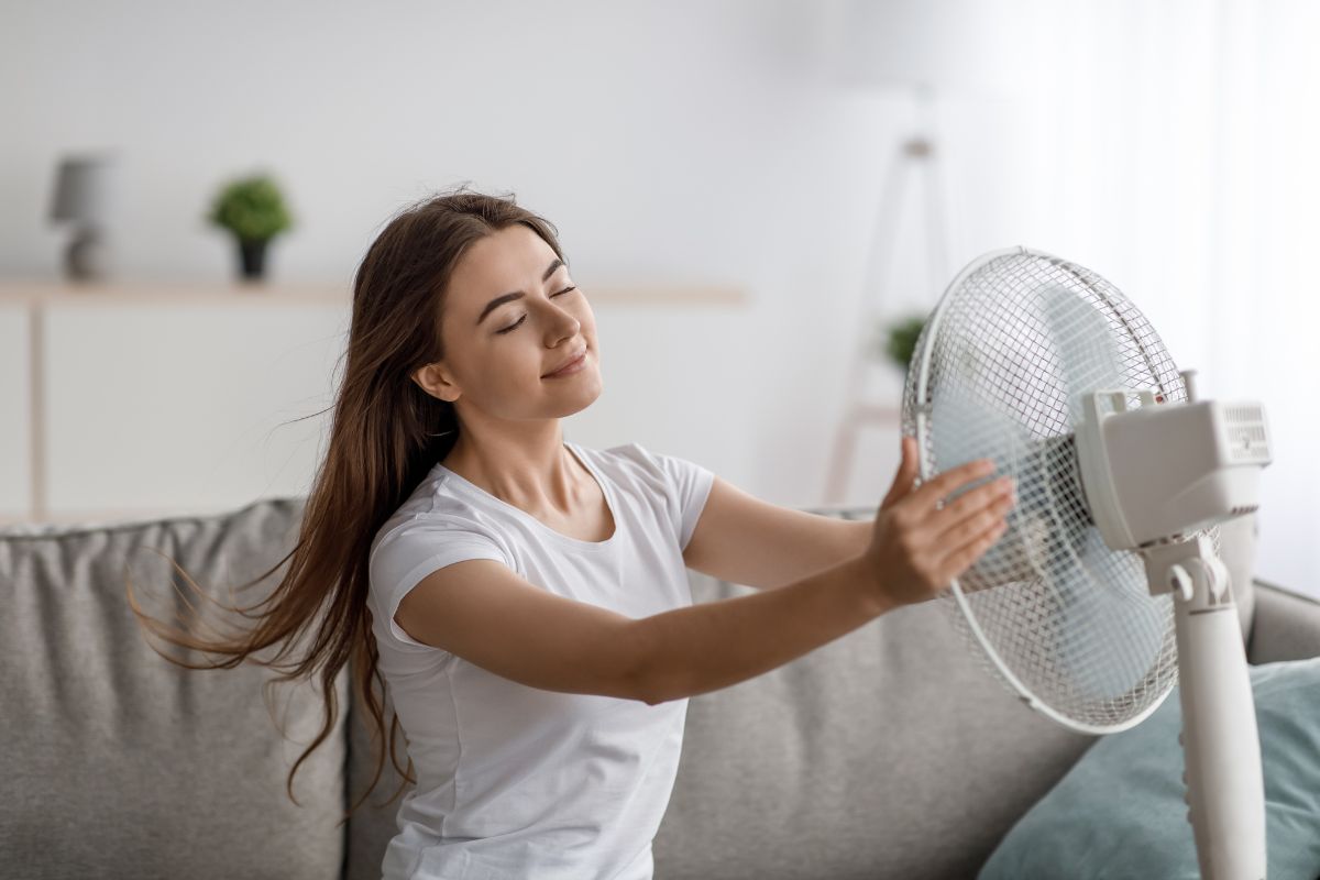 Come far uscire aria fredda dal ventilatore