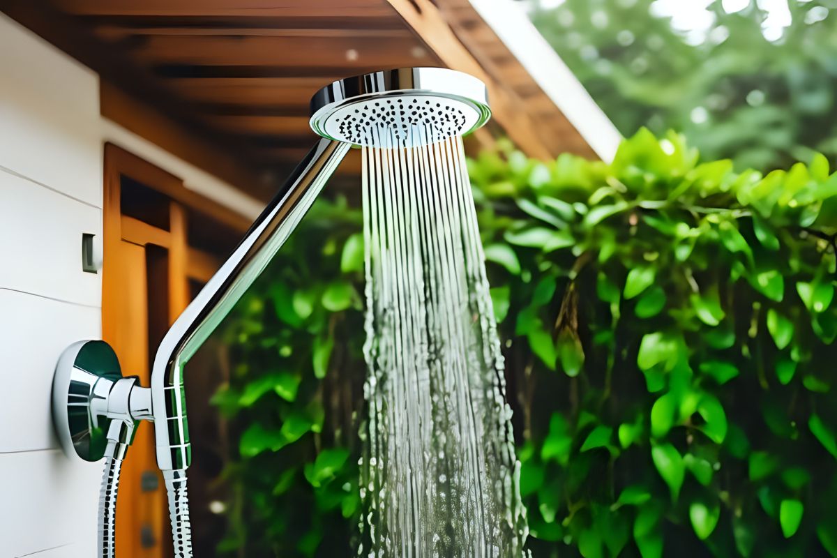Come progettare e realizzare una doccia in giardino