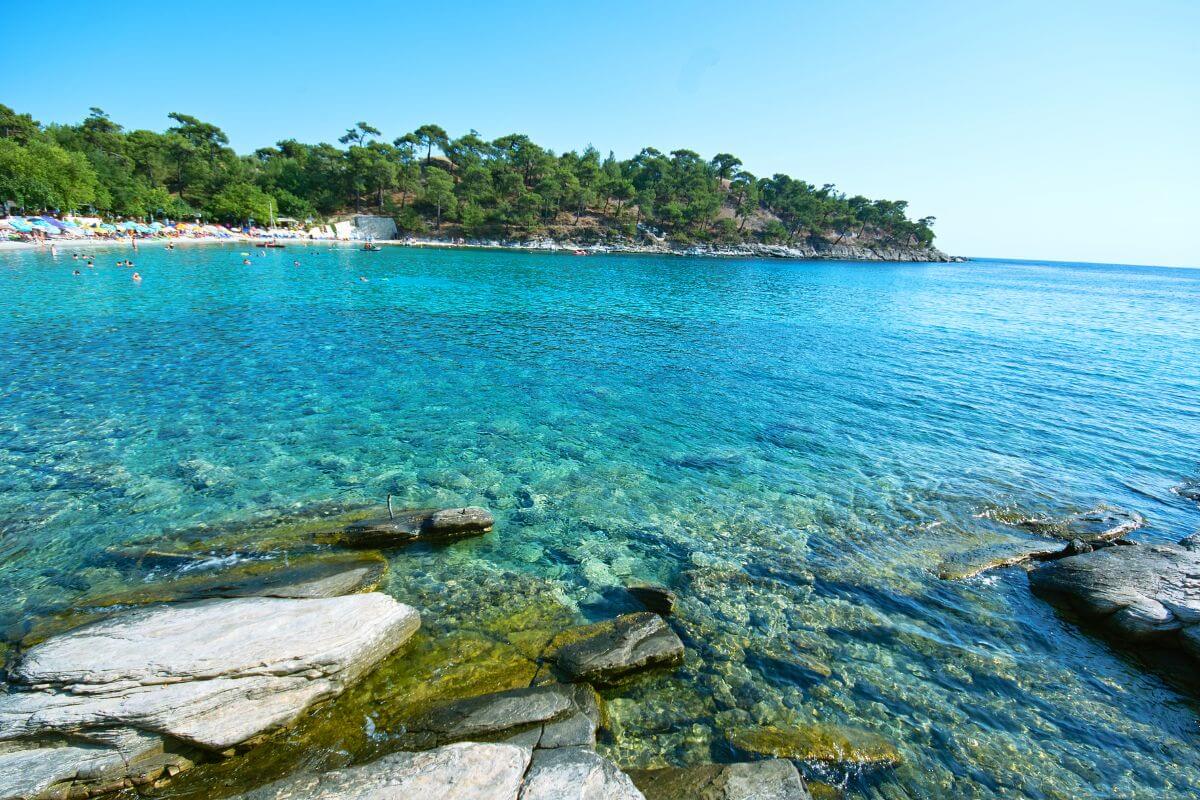 Le bellezze dell'isola greca di Tasso