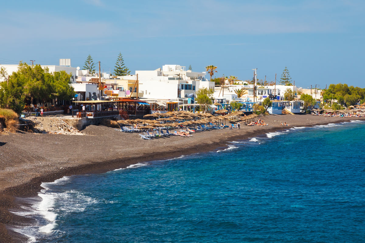 spiaggia Kamari 