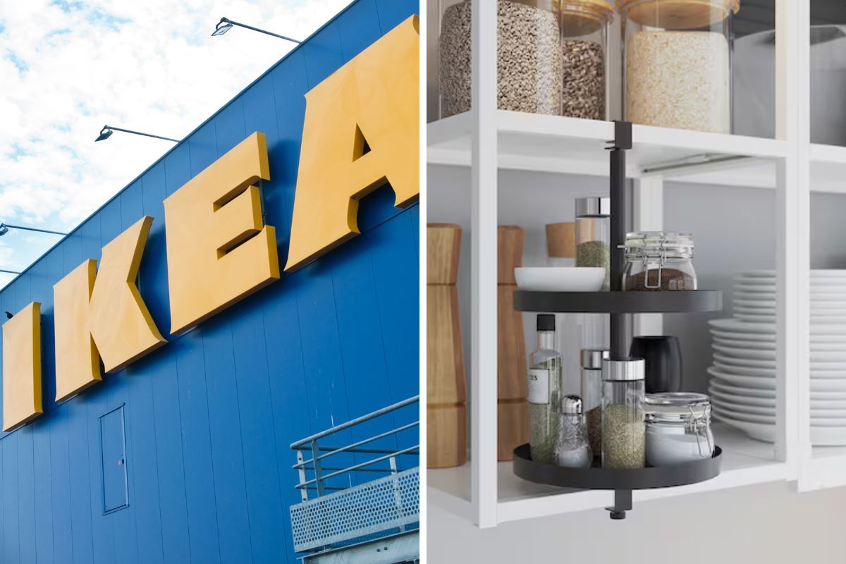 Ripiano girevole ENHET di Ikea