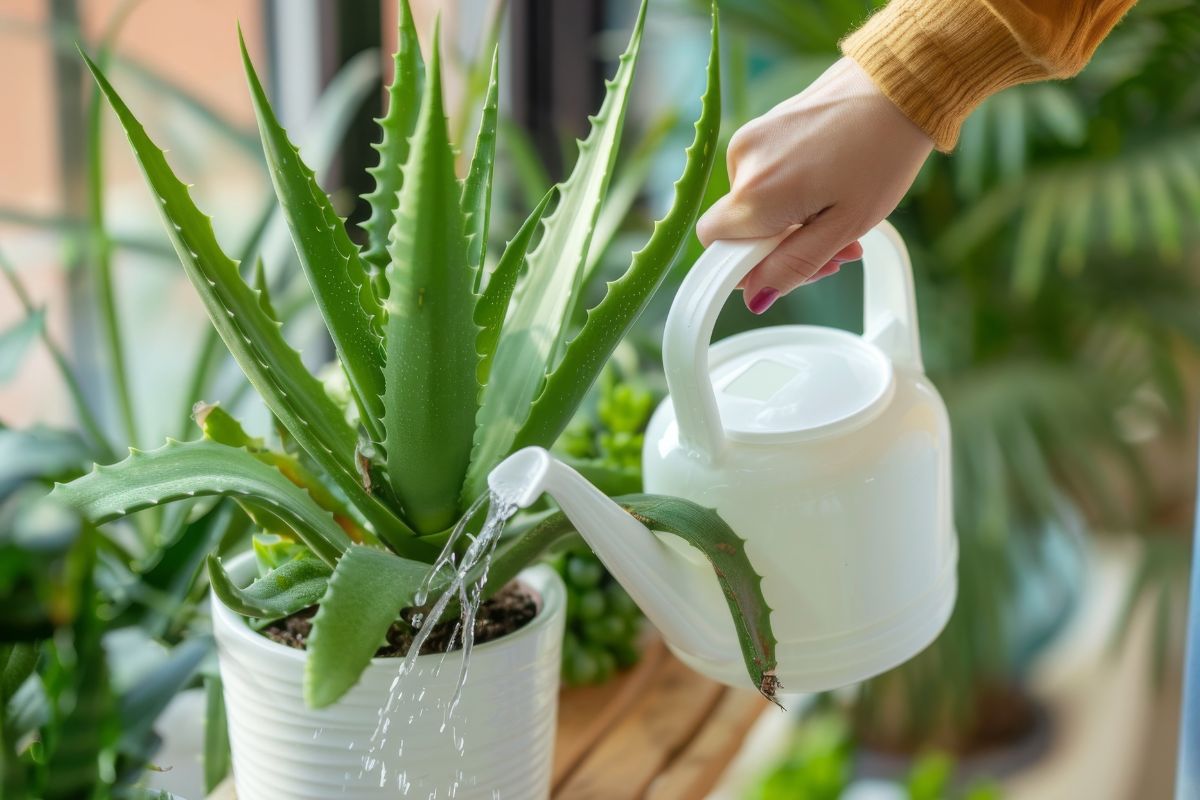 Trucchi per annaffiare l'aloe vera