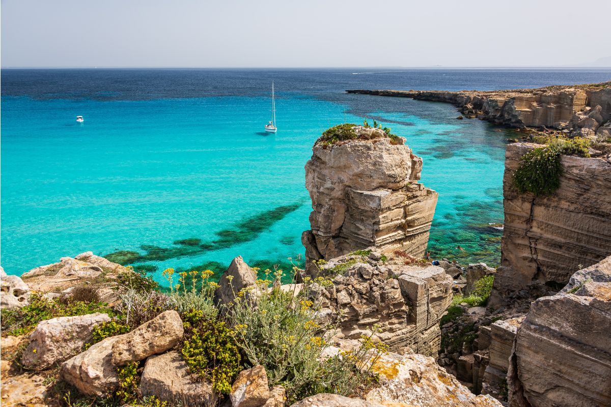 Cala Rossa a Favignana