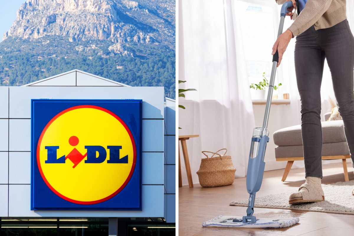 Lidl Lavapavimenti con spruzzatore