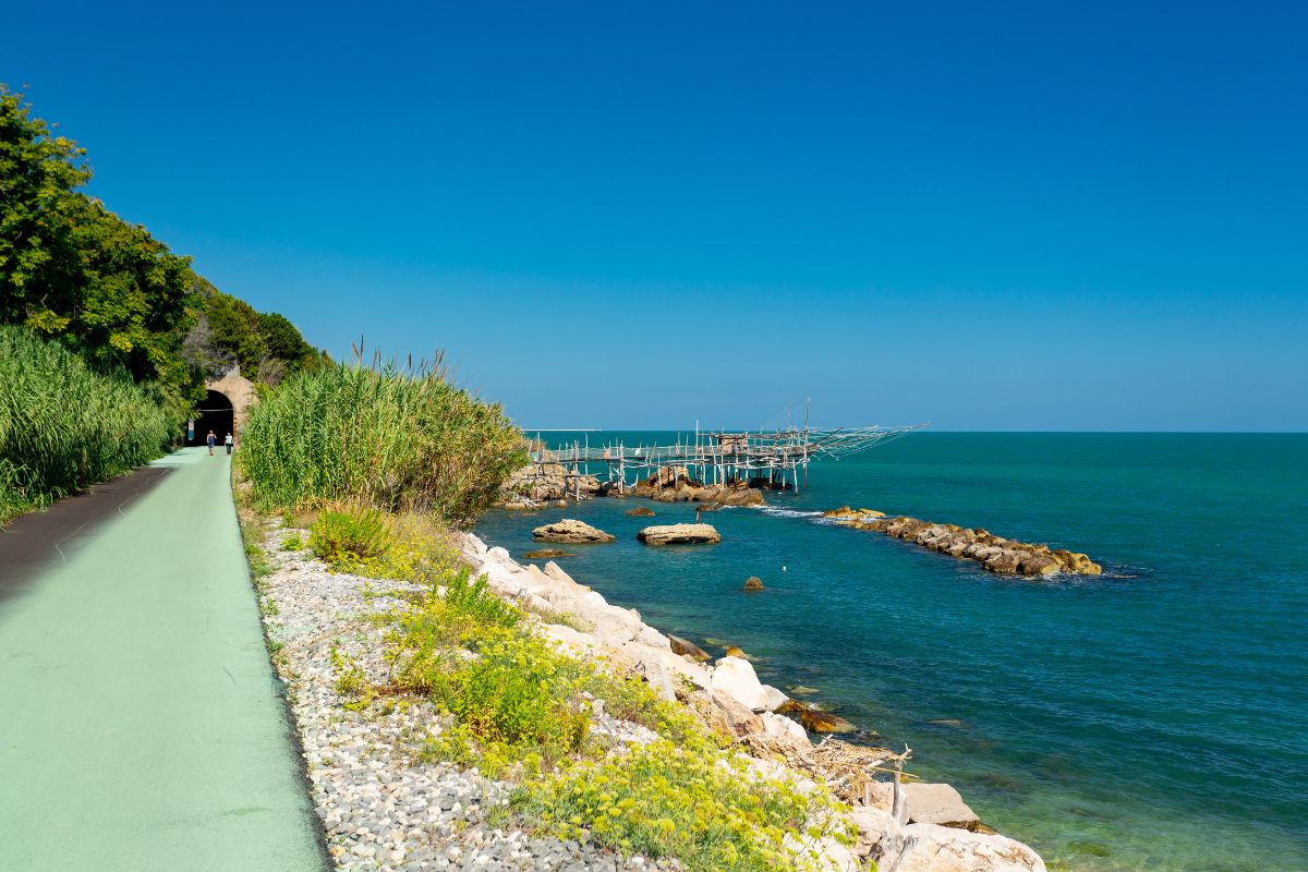 costa dei trabocchi in Abruzzo