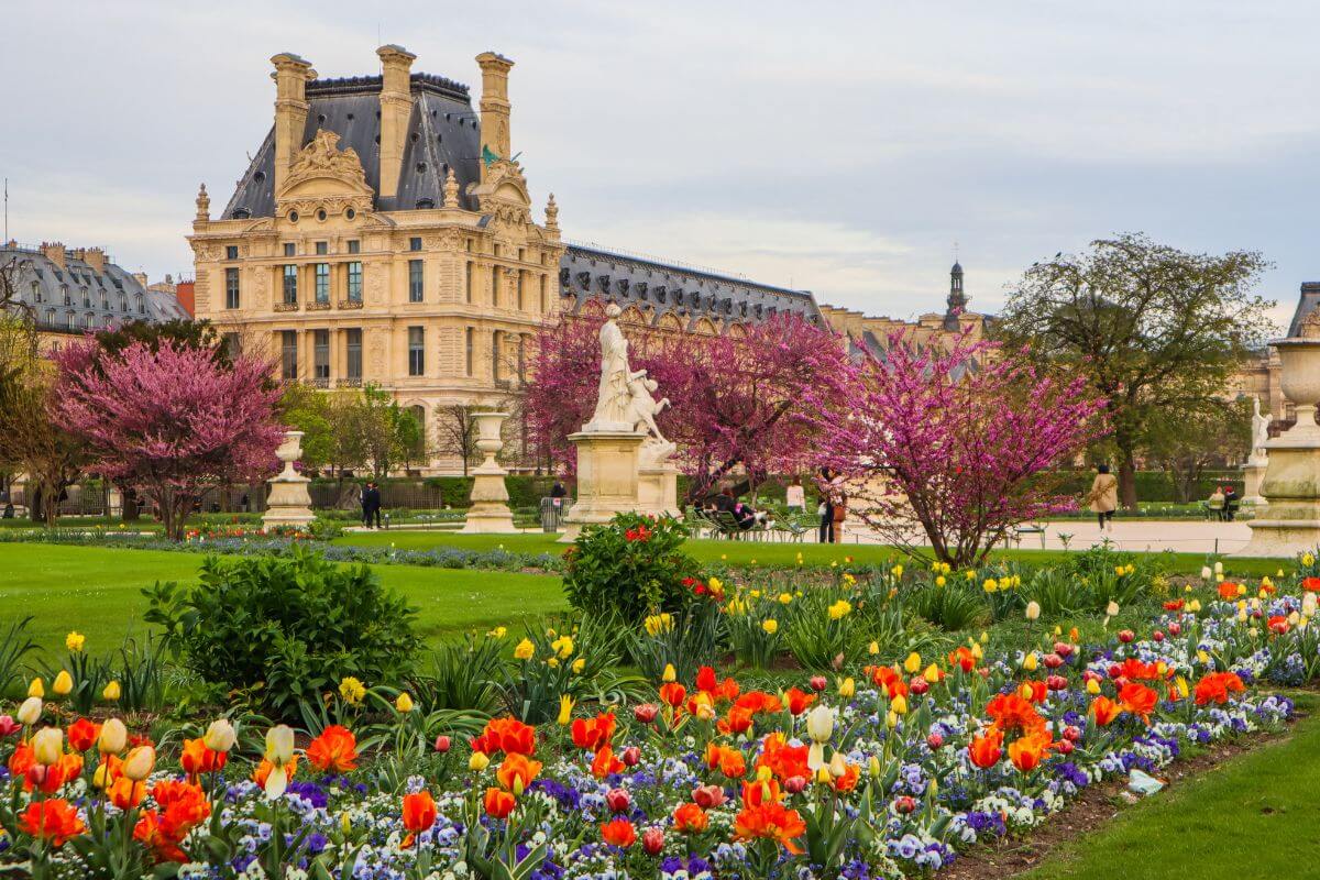 I giardini delle Tuileries a Parigi