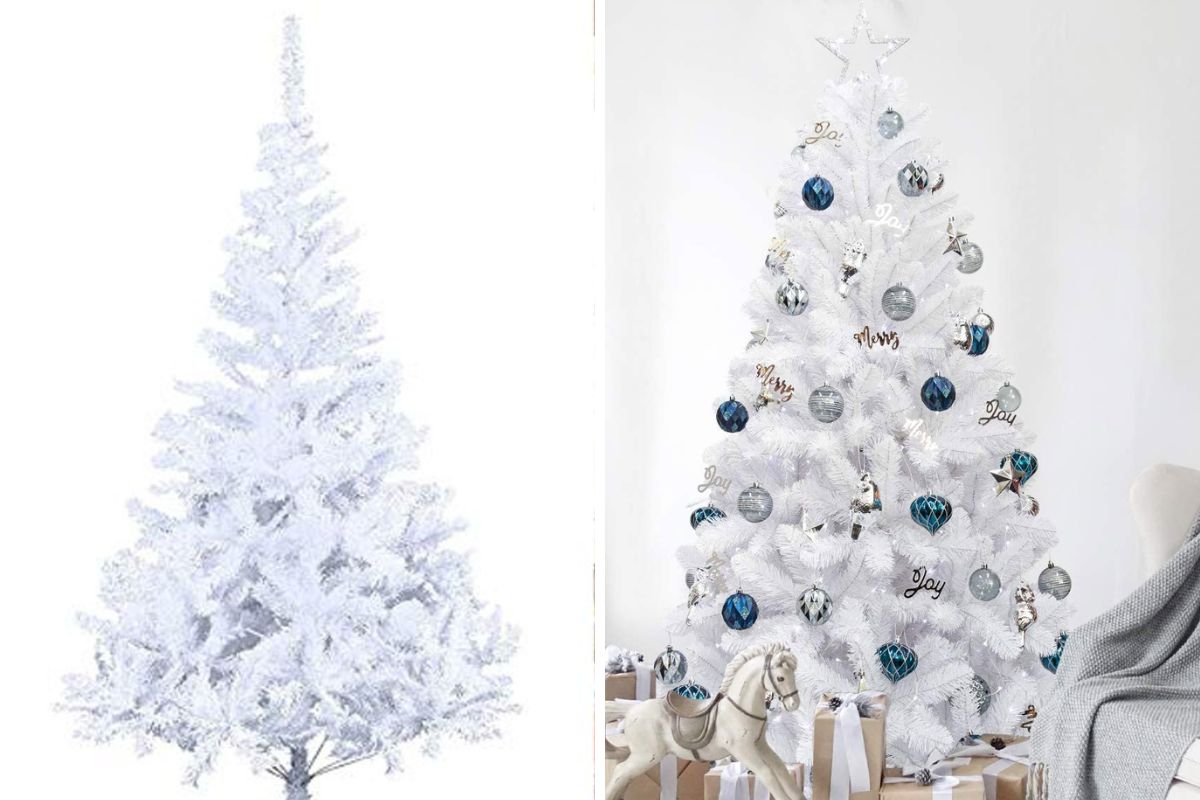 Alberi di Natale in stile Shabby chic