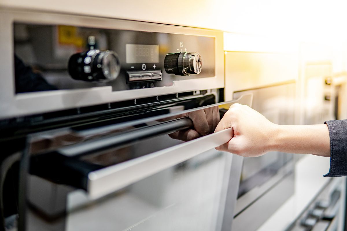 Pulizia doppio vetro del forno