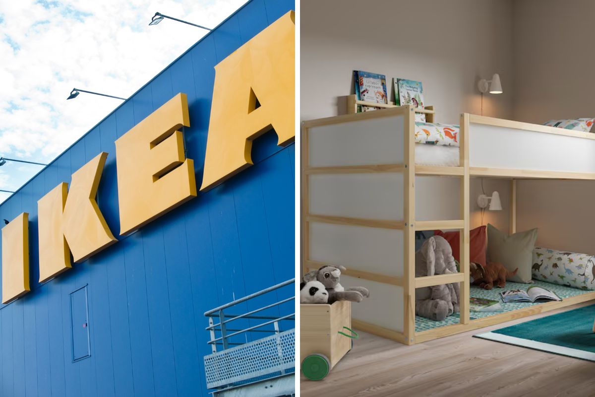 Promozione Ikea Letto reversibile KURA