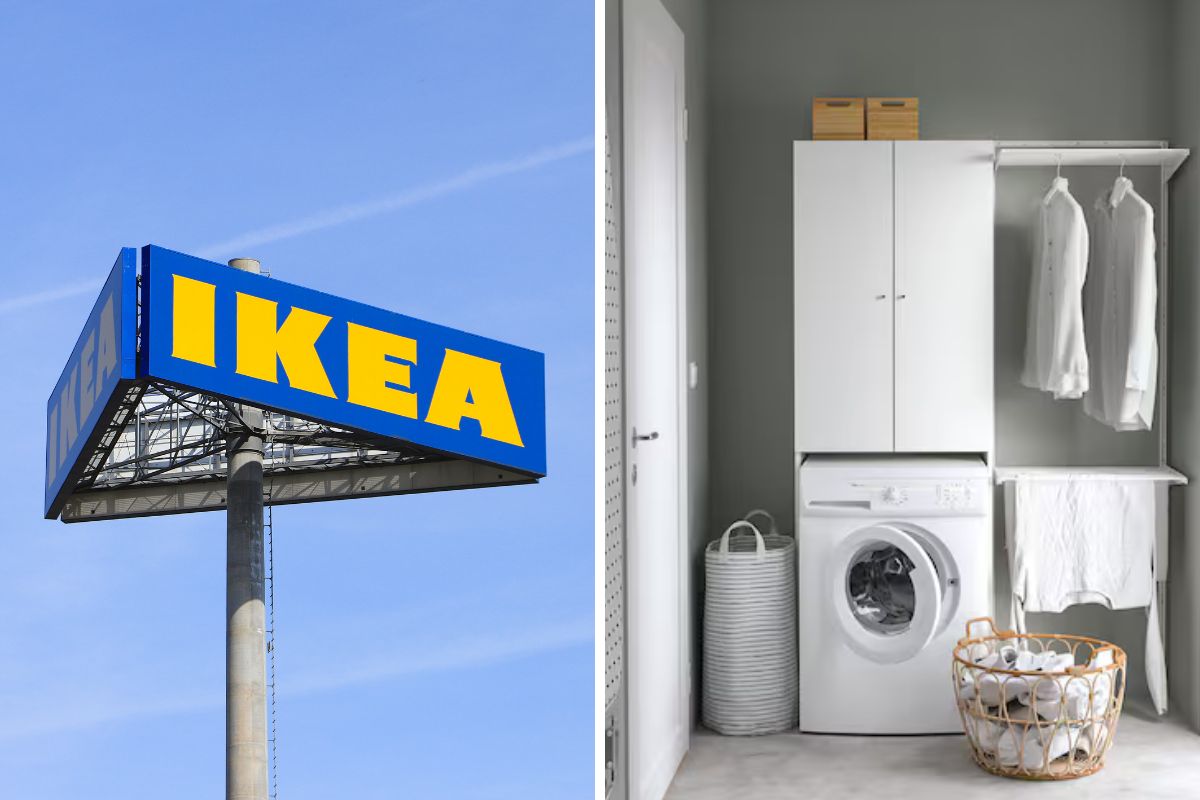 Ikea offerta mobile per lavatrice NYSJÖN